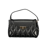 Mario Valentino Black Polyurethane Women's Handbag