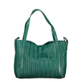 Mario Valentino Verde Polyurethane Women Shoulder Bag