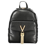 Mario Valentino Nero Poliuretano Women Backpack