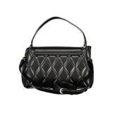 Mario Valentino Black Polyurethane Women's Handbag