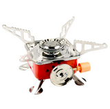 Portable Square Camping Stove for Outdoor Use
