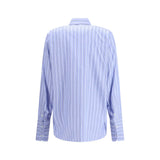 Margiela Light Blue Cotton Pattern Shirt