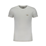 Aeronautica Militare White Cotton Men's T-Shirt