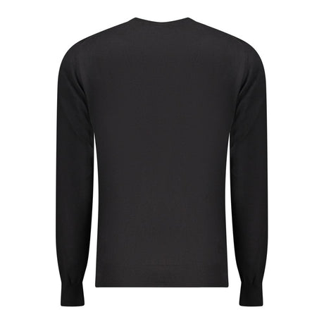 Accademia Militare Black Cotton Men Sweater