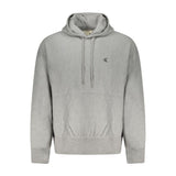 Calvin Klein Gray Cotton Men Sweatshirt