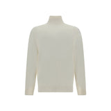 Brunello Cucinelli White Cashmere Cashmere Sweater