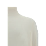 Brunello Cucinelli White Cashmere Cashmere Sweater