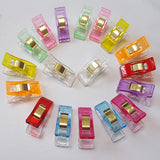 Plastic Sewing Clips - Red Color Fasteners