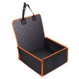 uxcell Dog Car Seat Cover with Side Flaps Front Seat Full Protection 5 Layer 600D Oxford Cloth Waterproof Scratchproof Nonslip Pet Basket for Car Truck SUV