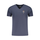 Aeronautica Militare Blu Cotton Men's T-Shirt
