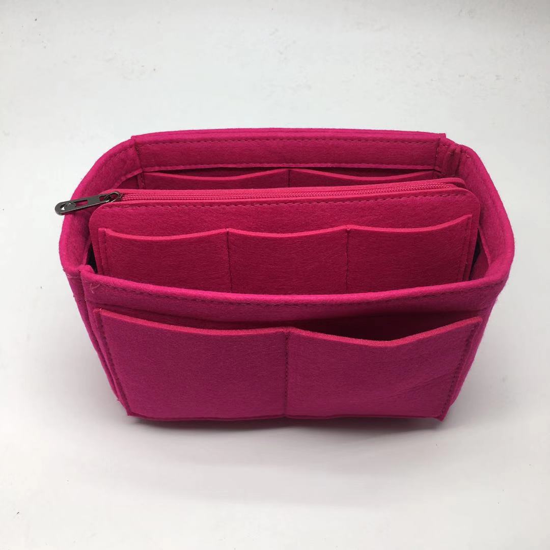 Makeup Bag, Multi-Functional Storage Felt Tote