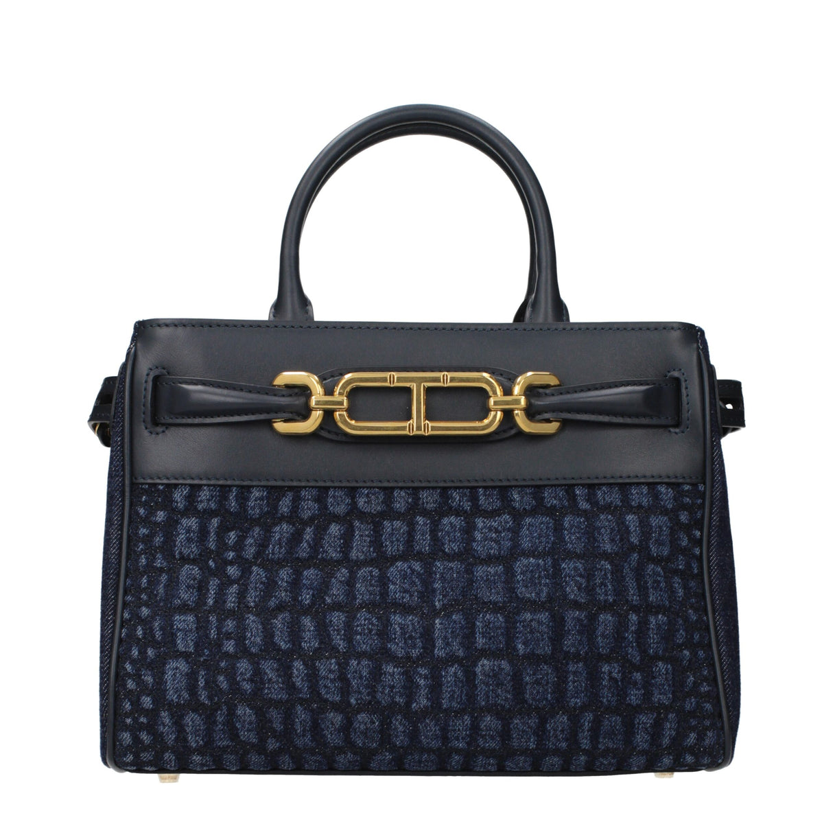 Tom Ford Blue Fabric Handbag