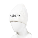 Underclub White Cotton Cap (Baseball Hat)