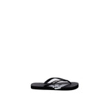 Emporio Armani Underwear Black And White Rubber Flip-Flop Sandals