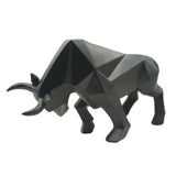 Modern Bull Home Decor Resin Sculpture for Coffee Table