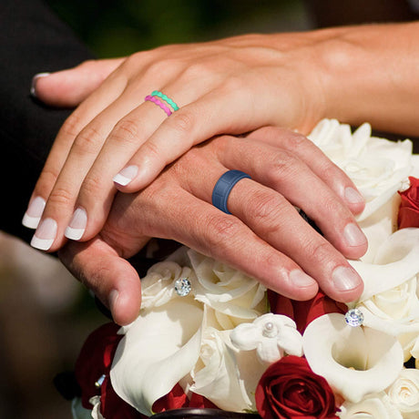 7-Color Silicone Rings - Trendy Sports Accessories