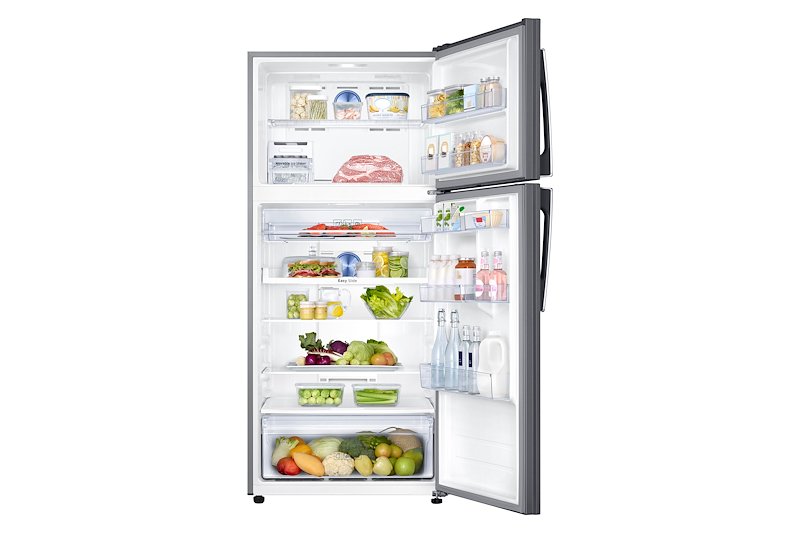 SAMSUNG REFRIGERATOR RT50 TOP FREEZER, 504L, E, NO FROST, TWIN COOLING PLUS, MULTI AIR FLOW, R-600A, DIGITAL INVERTER, HxWxD 1.79x0.79x0.77, EASY CLEAN STEEL