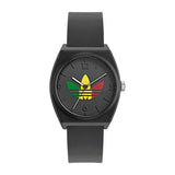 Adidas Black Synthetic Sport Watch