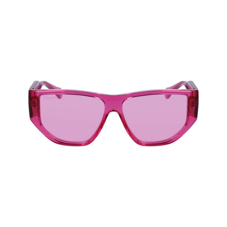 Ferragamo Multicolor Injected Sunglasses