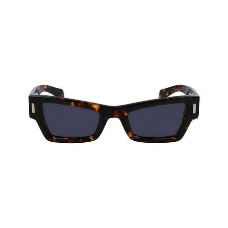 Ferragamo Brown Acetate Sunglasses