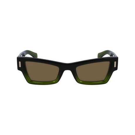 Ferragamo Bicolor Acetate Sunglasses