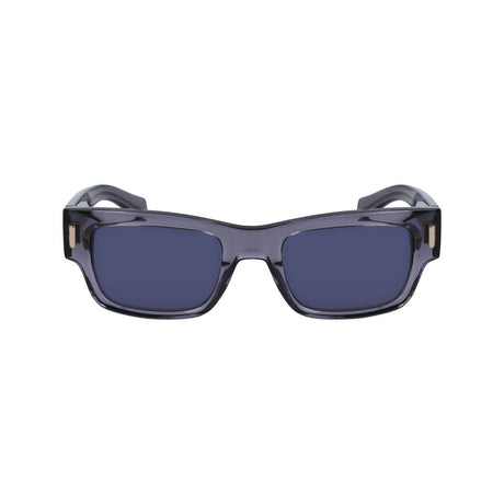 Ferragamo Gray Acetate Sunglasses