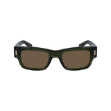 Ferragamo Brown Acetate Sunglasses