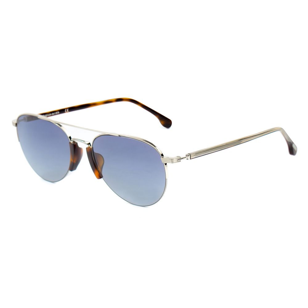 Lozza Gray Metal Sunglasses