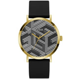 Guess Black Synthetic Dress Watch