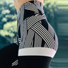 Striped High Waist Fitness Yoga Leggings for Women