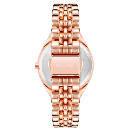 Nine West Multicolor Metal Dress Watch