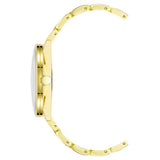 Nine West Gold Metal Dress Watch
