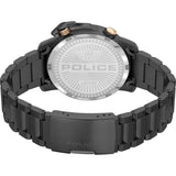Police Black Stainless Steel Dress Watch