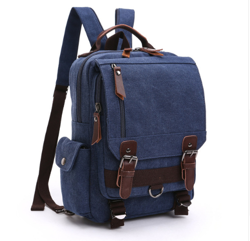 Fashionable Canvas Outdoor Travel Backpack