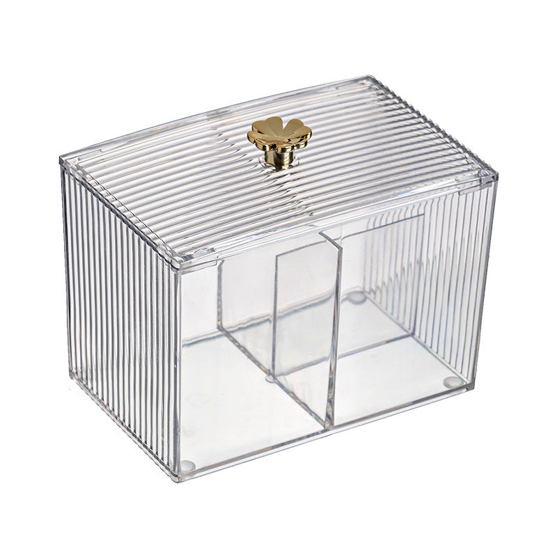 Transparent Cosmetic Storage Box for Makeup and Jewelry