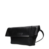 Max Mara Black Leather Shoulder Bag
