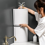 Corner Storage Rack for Bathroom and Kitchen Supplies