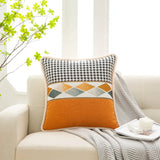 Chenille Throw Pillowcase for Home Decor (19.69in)