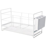 Drain Dish Rack for Kitchen Dishes and Tableware Storage