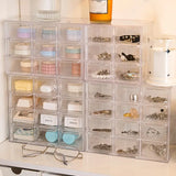 Transparent Desktop Drawer Organizer for Stationery & Jewelry