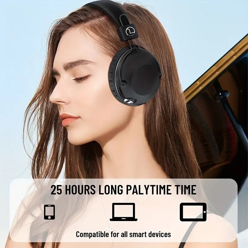 Wireless Bluetooth Headphones with Noise Cancelling Sound
