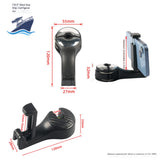 Black Car Hidden Hook and Phone Holder Interior Accessory
