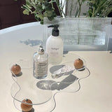 Luxury Acrylic Jewelry and Perfume Makeup Tray with Wood Base