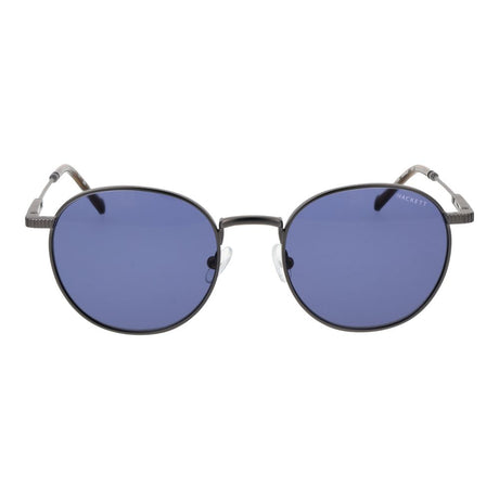 Hackett Gray Metal Sunglasses