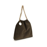 Stella McCartney Brown Polyester Shoulder Bag