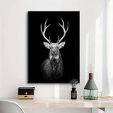 Set of 3 Animal Canvas Prints for Home Decor