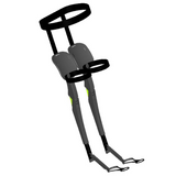 Outdoor Exoskeleton Folding Seat for Sports, Fishing & Camping