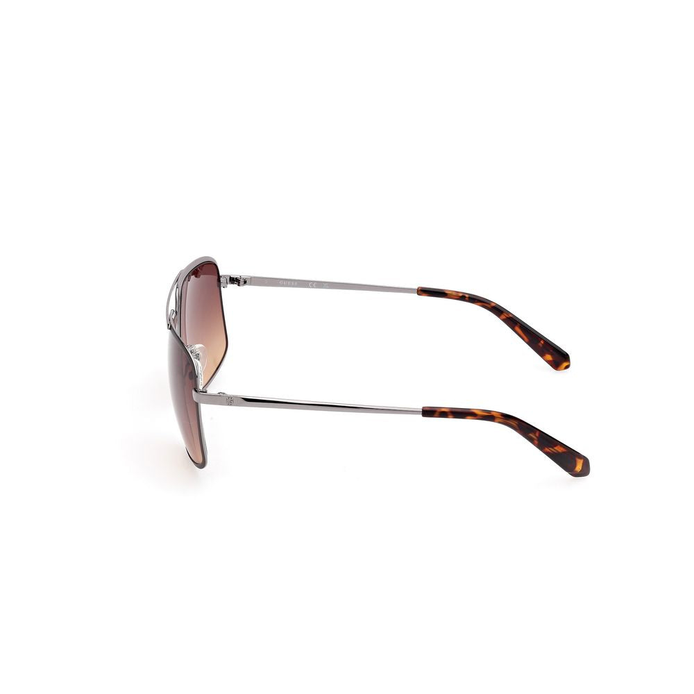 Guess Gray Metal Sunglasses