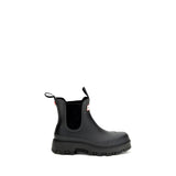 Hunter Black Rubber Chelsea Boots