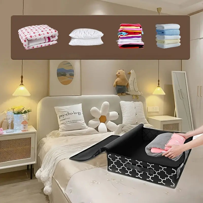 Non-Woven Quilt Storage Bag, Dust-Proof Organizer Box